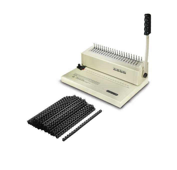 Binding Machine Model C-12M Free Box of 100 PCS 5/16” Comb Binding Spines