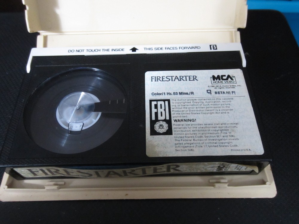 Firestarter (1984, Betamax) - NOT VHS!!!