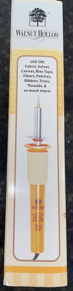 Walnut Hollow 2005 Creative Textile Fabric Tool #26032 Seven Hot Points & Case