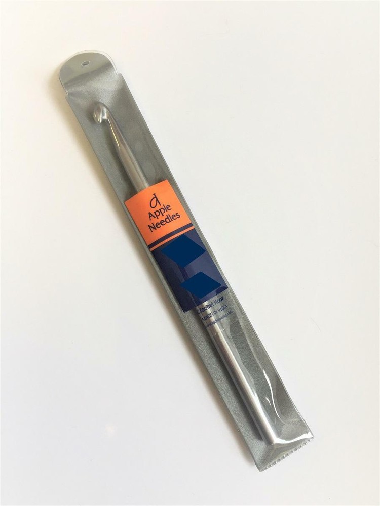 APPLE Crochet Aluminium Hook 15cm - 6.5mm
