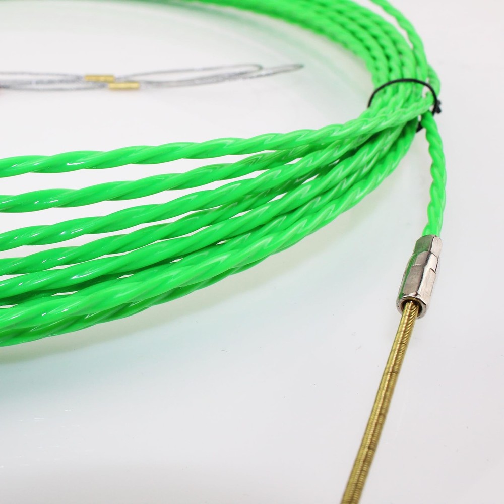 Amonk Fish Tape 32.8FT/10M Wire Puller Kit Cable Puller Kit Fastener Tool PET...