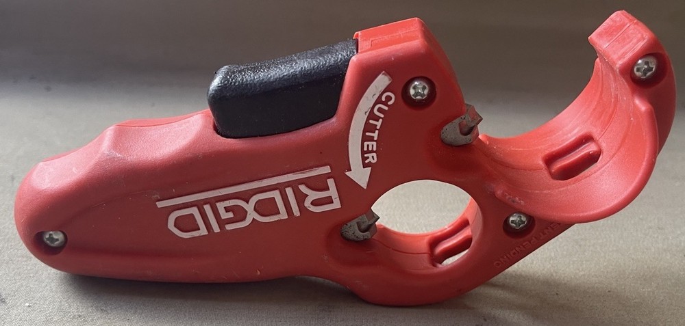RIDGID PTEC 3000 Plastic Drain Pipe Cutter (Model 41608)