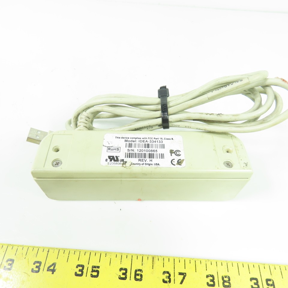 ID TECH ACU-MR-06 IDEA-334133 Magnetic Stripe Card Reader USB