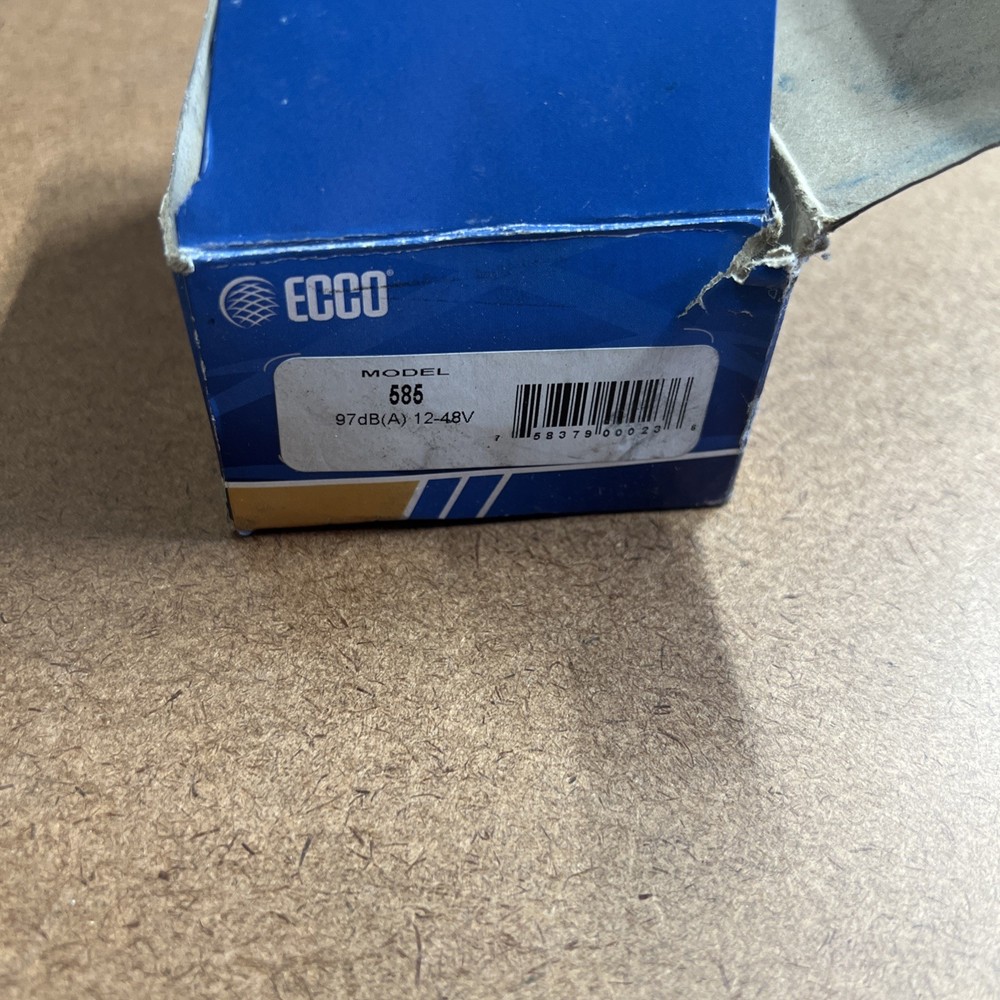 ECCO MODEL 585 BACKUP ALARM *NEW