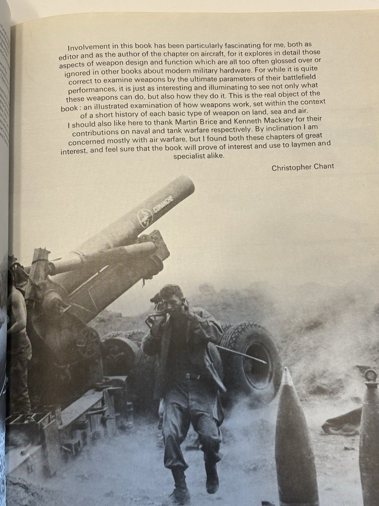 How Weapons Work Edited By Christopher Chant - Hardback Book
