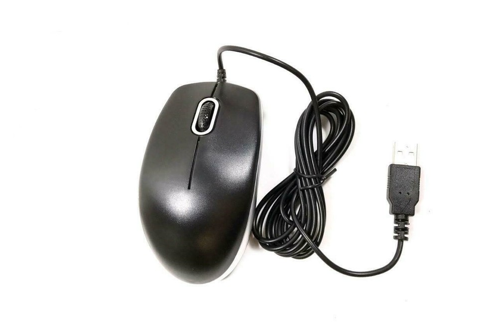 iMicro MO-9211U Ergonomic Design Wired USB Optical Mouse - Black Silver