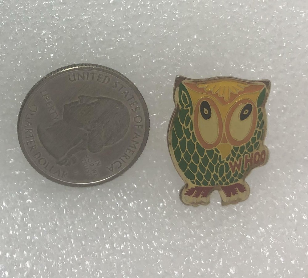 Whoo Owl Pin
