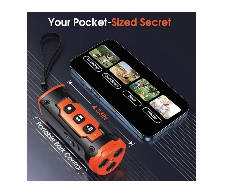 Ultrasonic Dog Trainer Adjustable Variable Frequency Pet Behavior