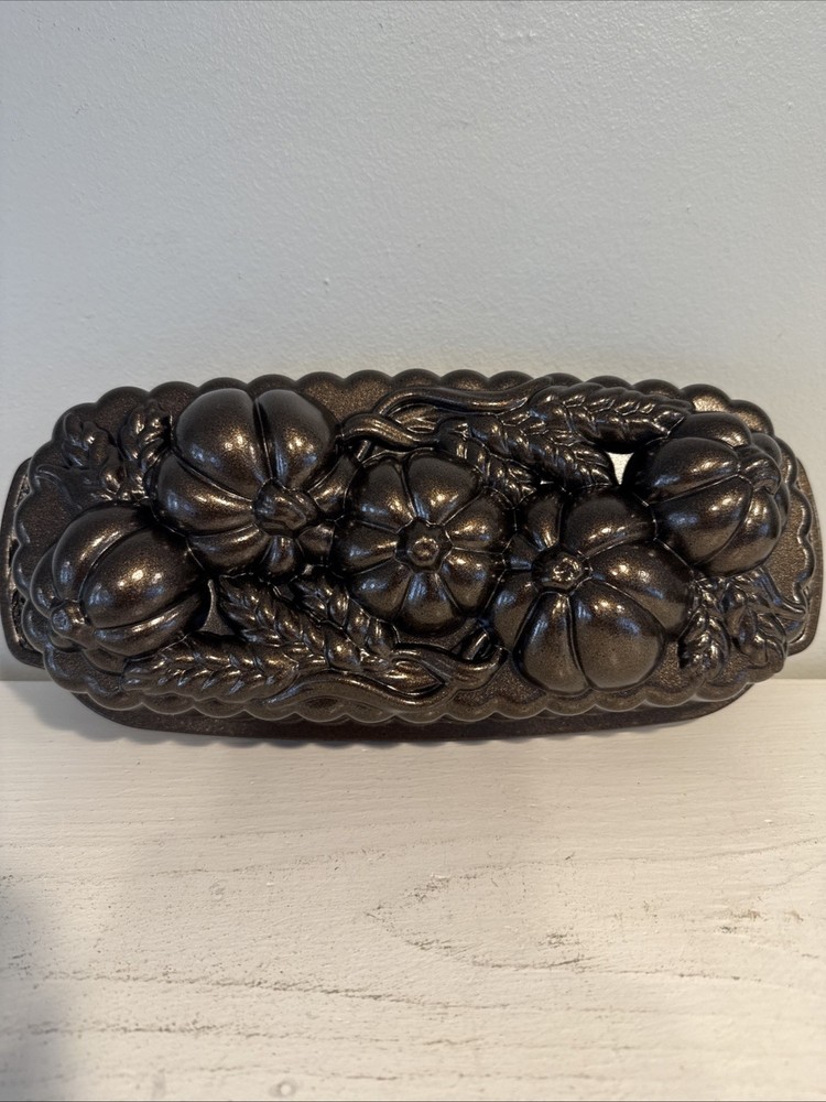Nordic Ware Wheat & Pumpkin Loaf Pan.