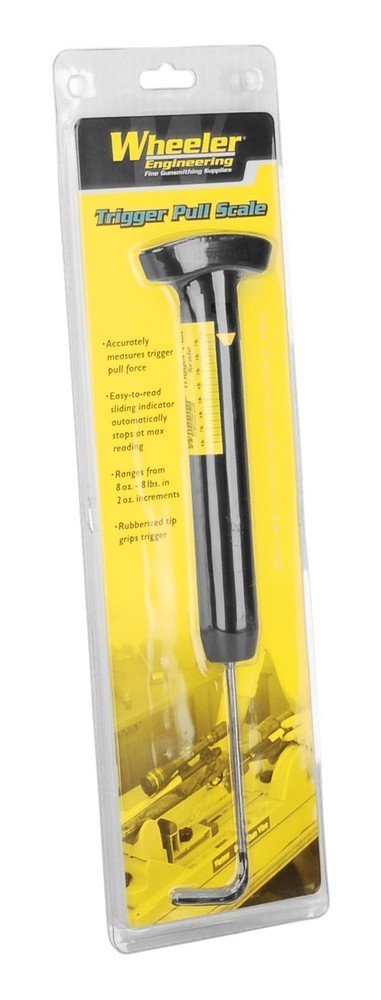 Top-Quality Manual Trigger Pull Scale: 8oz to 8lb Range with Sliding Indicator