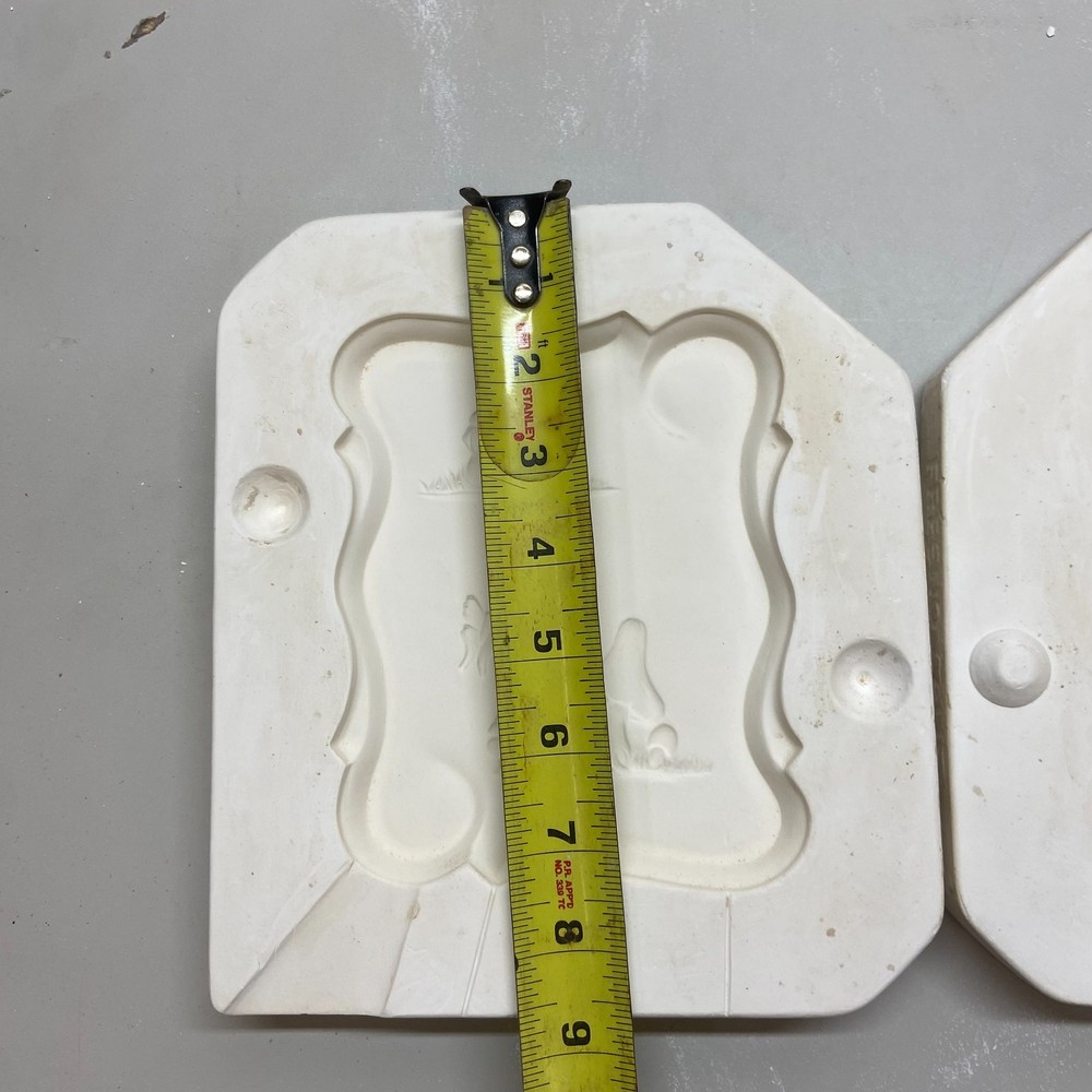 Sittre Ceramic Slip Casting Mold Single Mushroom Switch Plate #33