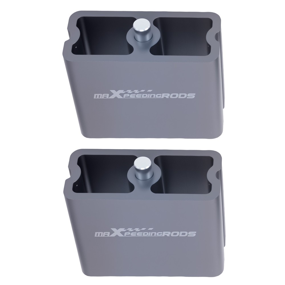 4" Lowering Block Kit Universal Leaf Spring Drop with U-Bolts