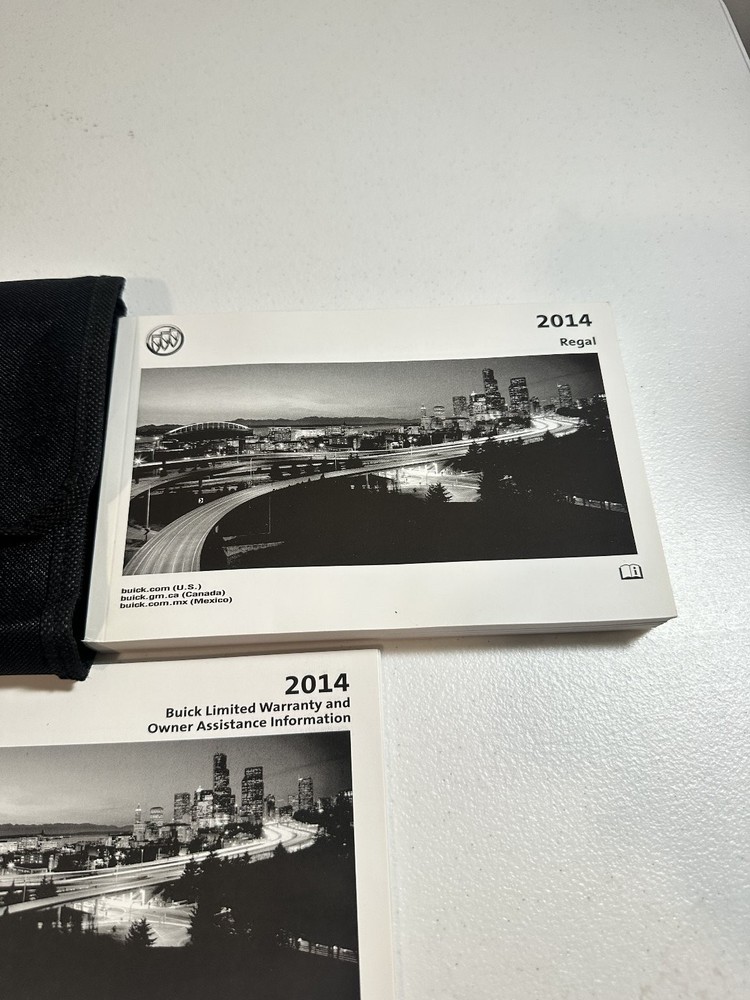 2014 Buick Regal Owner's Manual Set