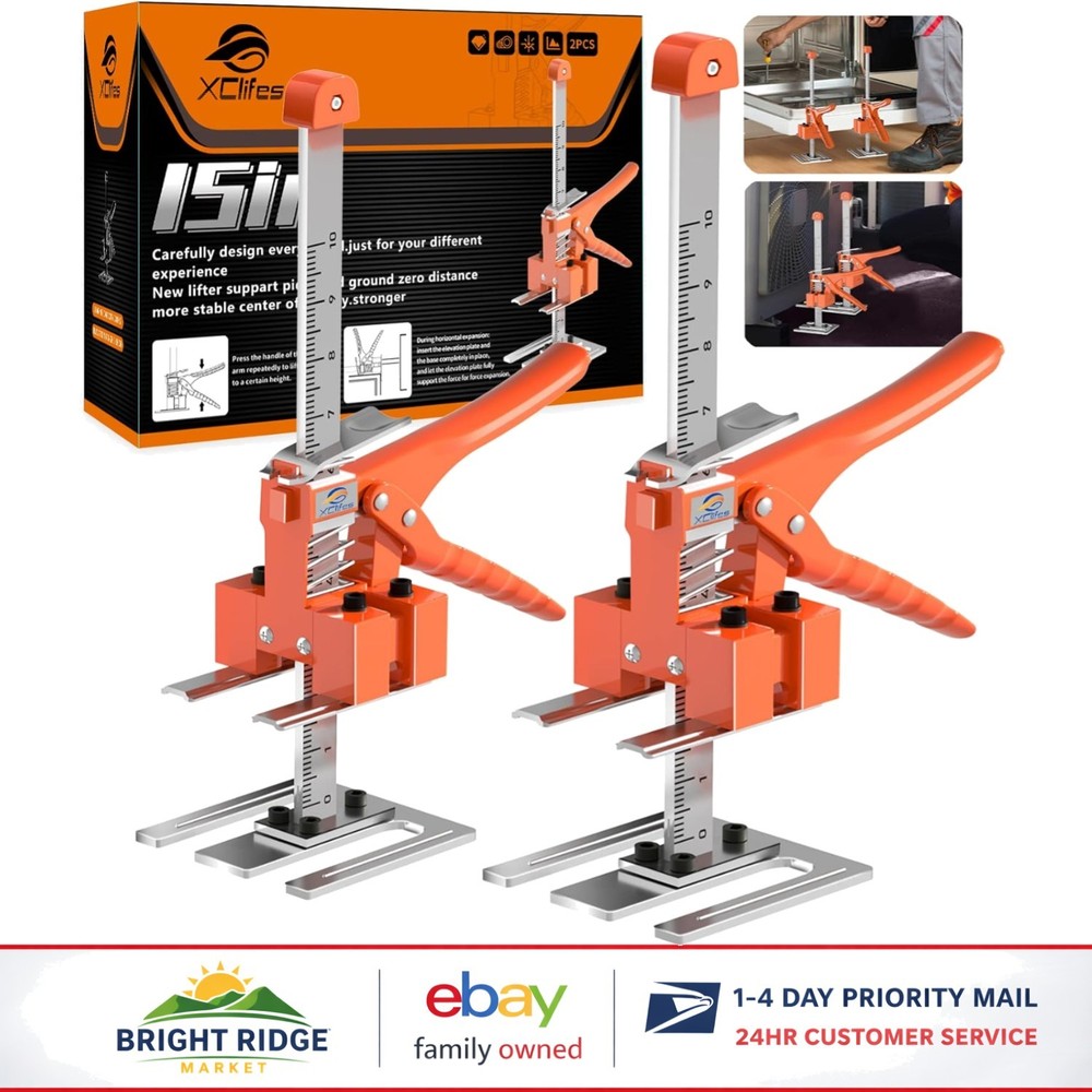 Multi-Function Wall Tile Locator with Adjustable Lifting Device and Handles