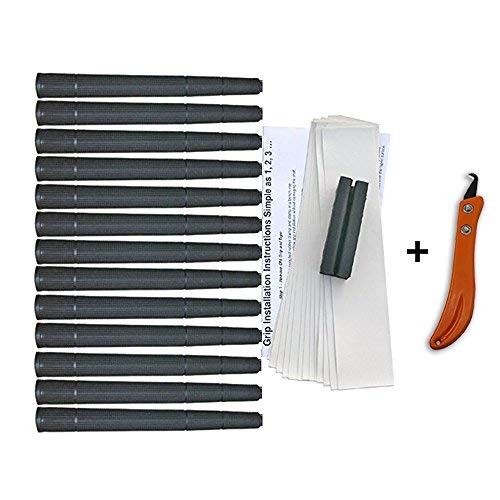 Tacki-Mac Arthritic Serrated Oversize +3/32 Golf Grip Kit + Utility Hook Blad...
