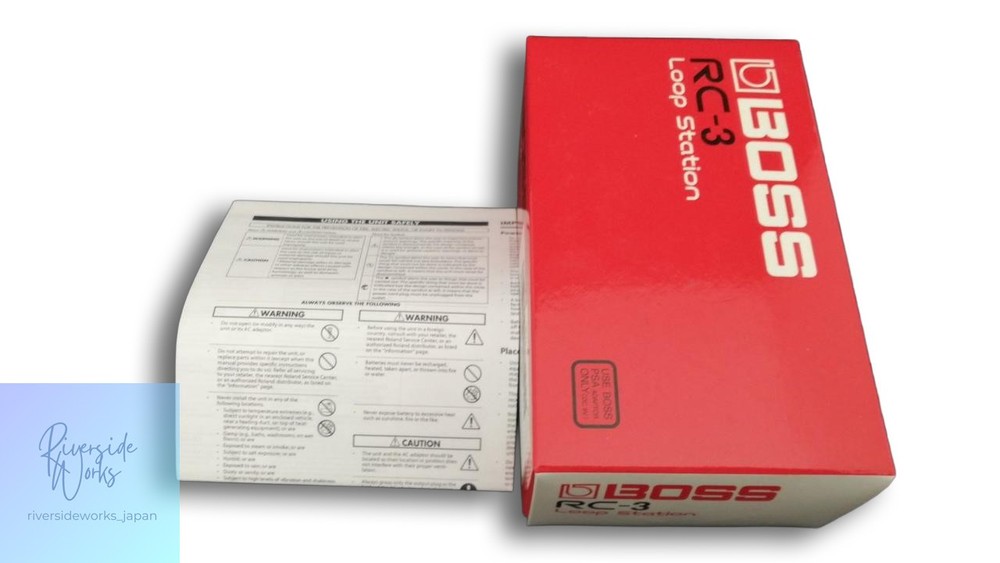 BOSS RC-3 Loop Station Guitar Effects Pedal Used JP