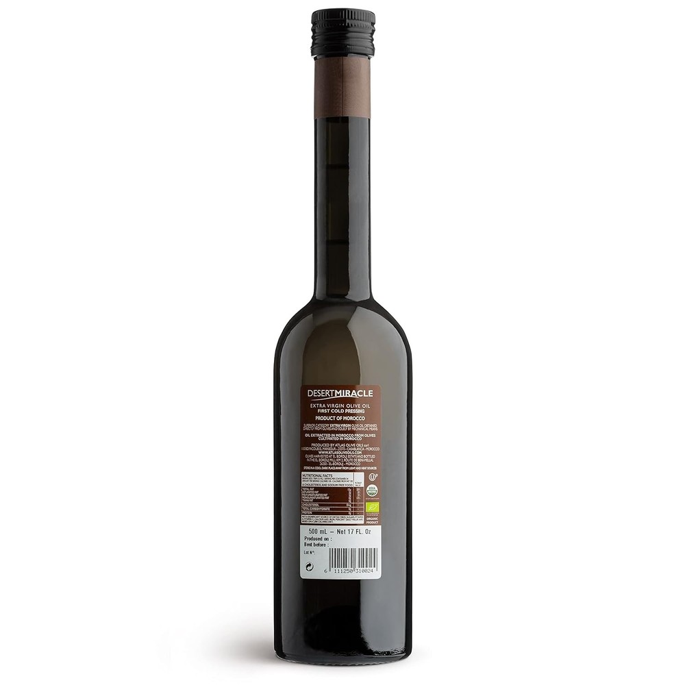 Desert Miracle Cold Pressed Olive Oil, 17 Fl Oz