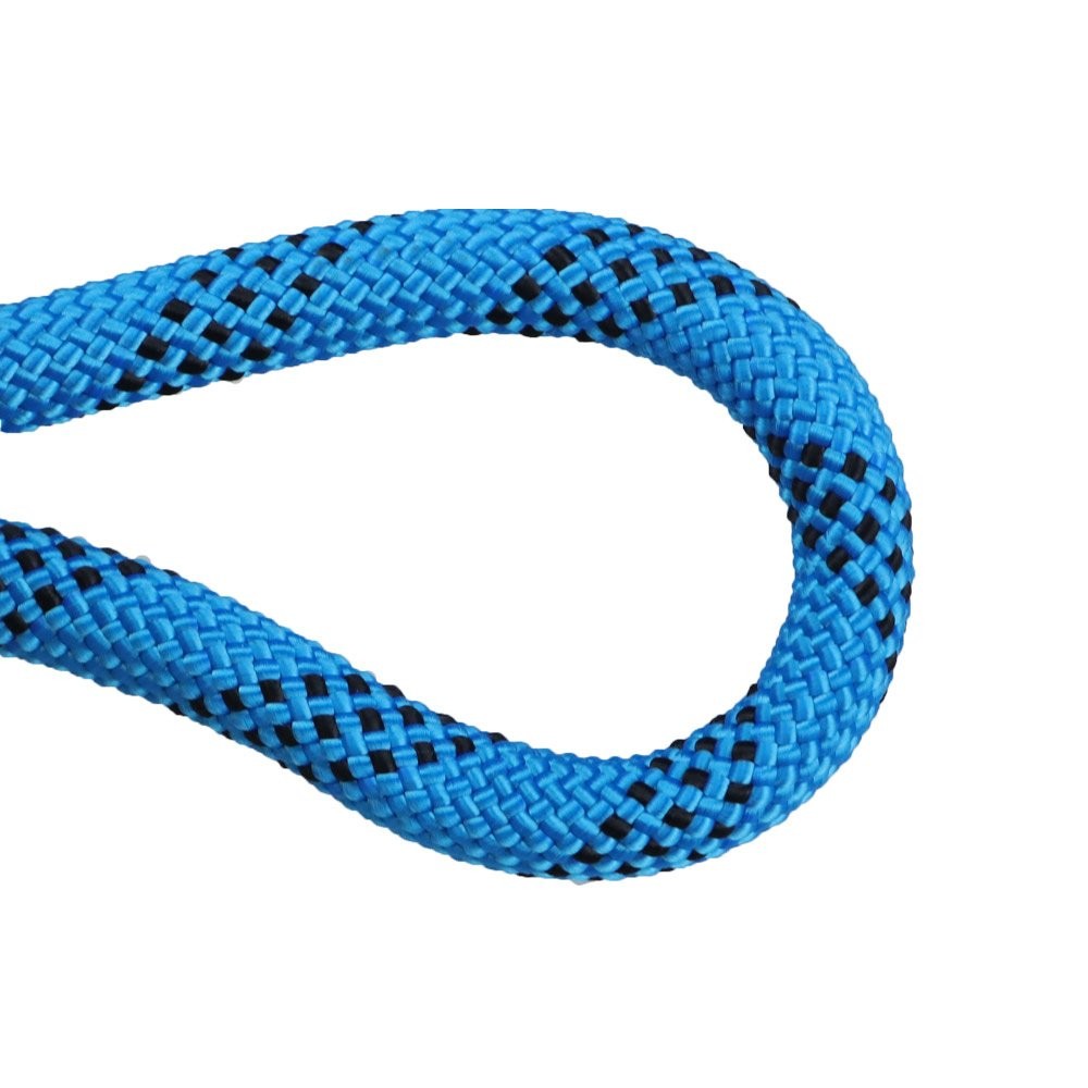 3/8" × 100' Arborist Tree Rope Braid Polyester Rope Blue & Black