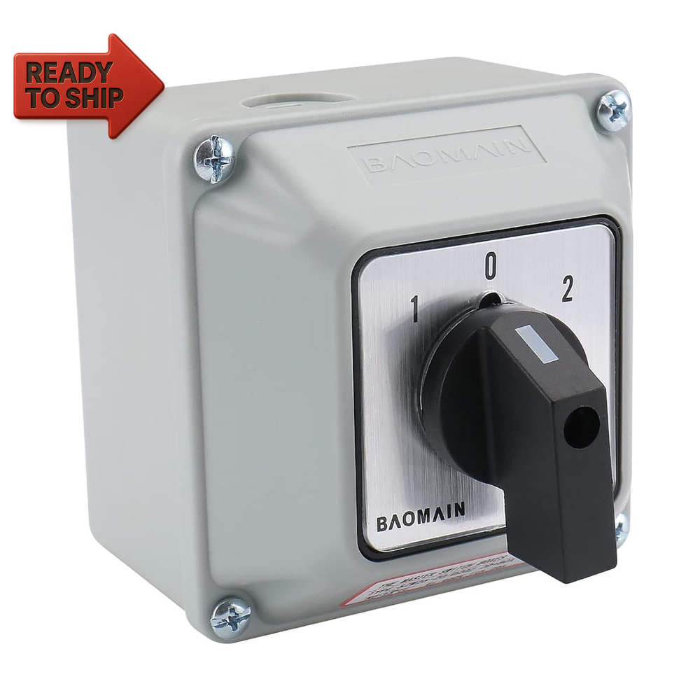 Universal Rotary Changeover Switch SZW26-20/D202.2D-W with Wider Master Switch