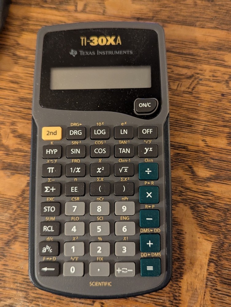 Texas Instruments TI30XA Scientific Calculator