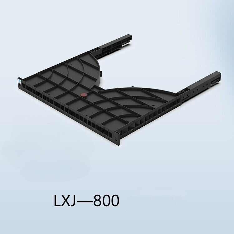 1PC with Panel Plastic 1U Horizontal Rack Mount Cable Management Unit