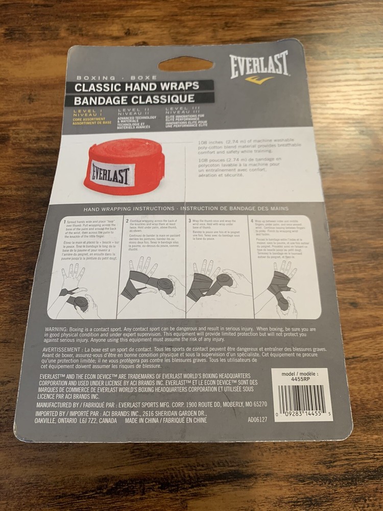 Everlast Classic Hand Wraps