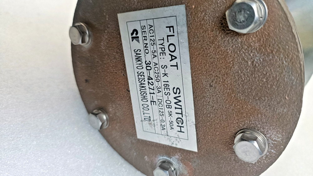 Sankyo Seisakusho Float Switch S-K 16ES-0B 5K-50A