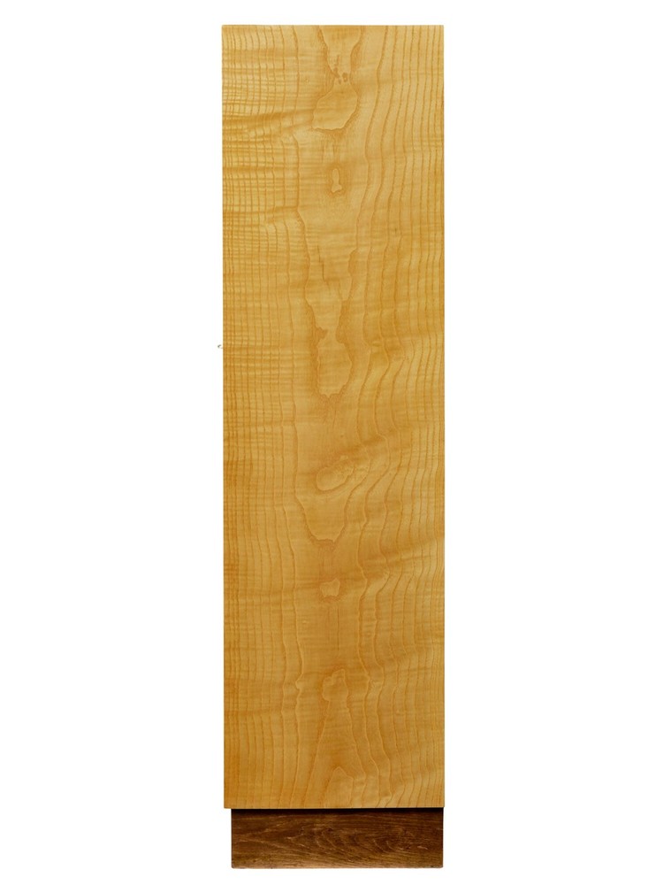 SWEDISH MID CENTURY ELM OPEN BOOKCASE