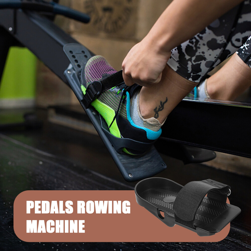1 Pair Exercise Rowing Machine Pedals Parts Rowing Machine Pedals Replacements