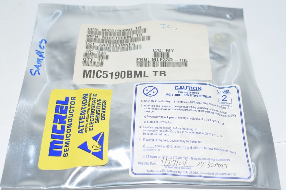 Lot of 10 NEW Microchip Technology MIC5190BML-TR Linear Regulator Controller IC