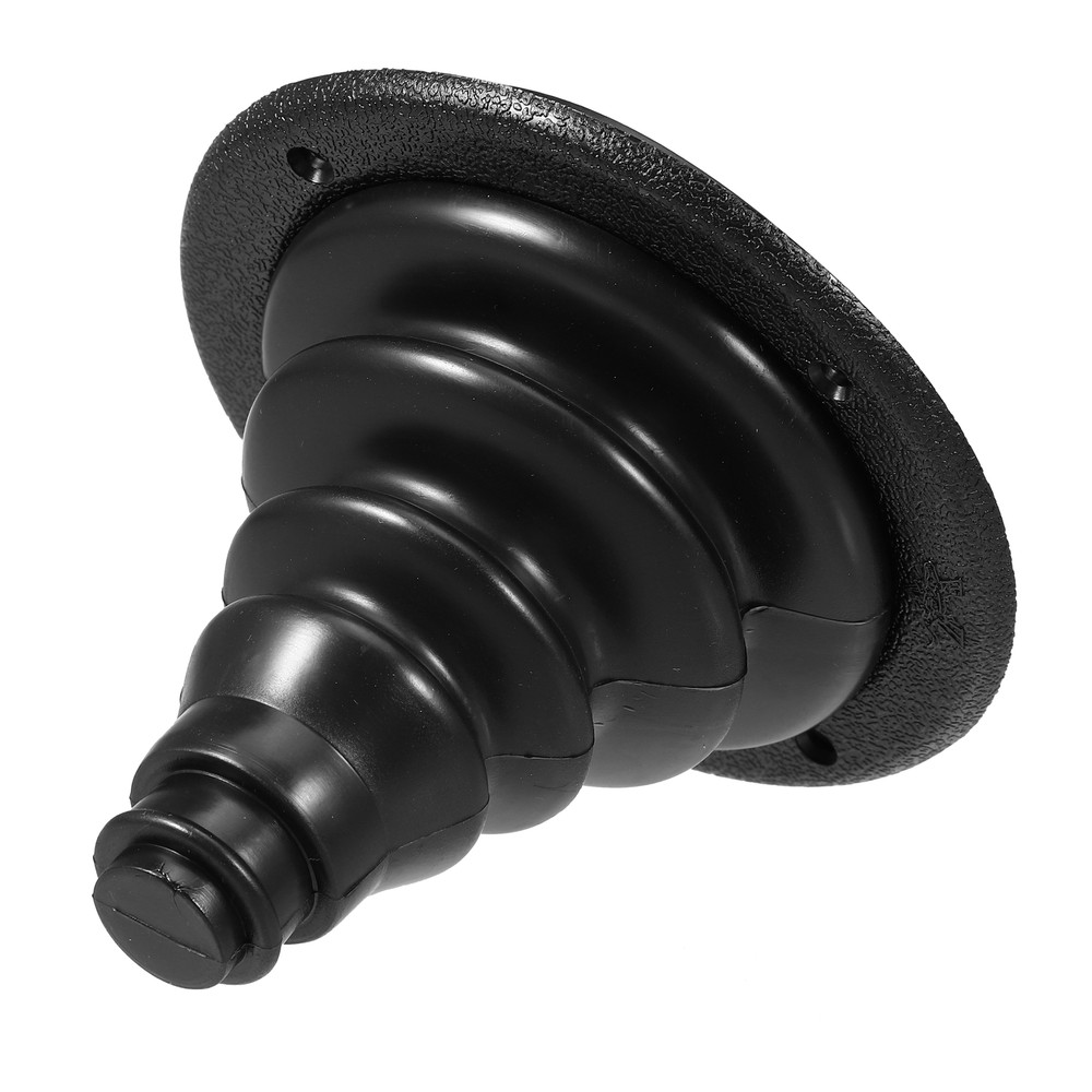 12cm 4.72" Cone Shape Boat Steering Shift Cable Boot Protective Bellows Black