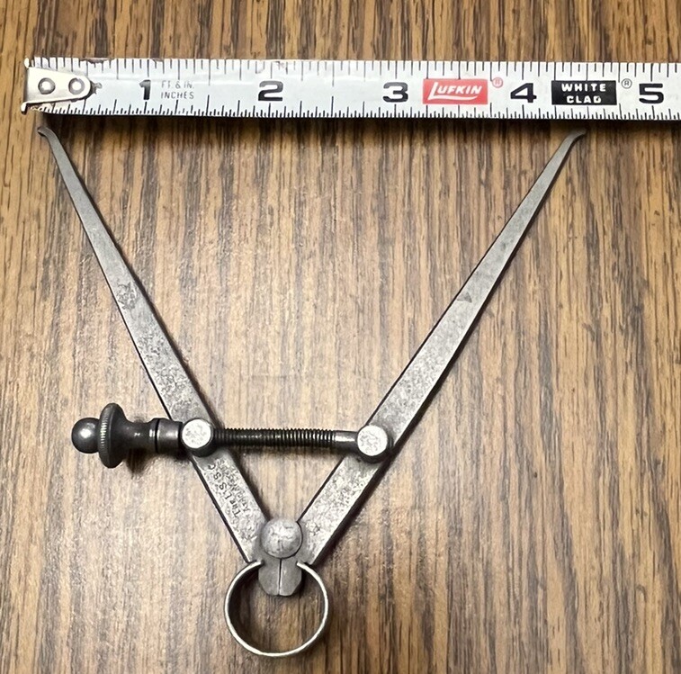 Vintage Starrett 4 1/2" Inside Spring Calipers