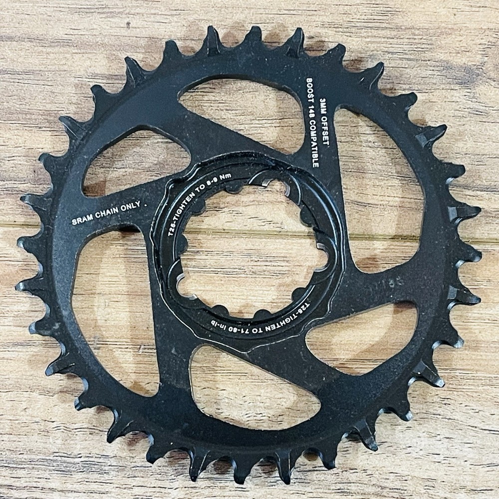 SRAM X-Sync 2 SL Eagle 32T Direct Mount Chainring Boost 148 3mm Offset Black