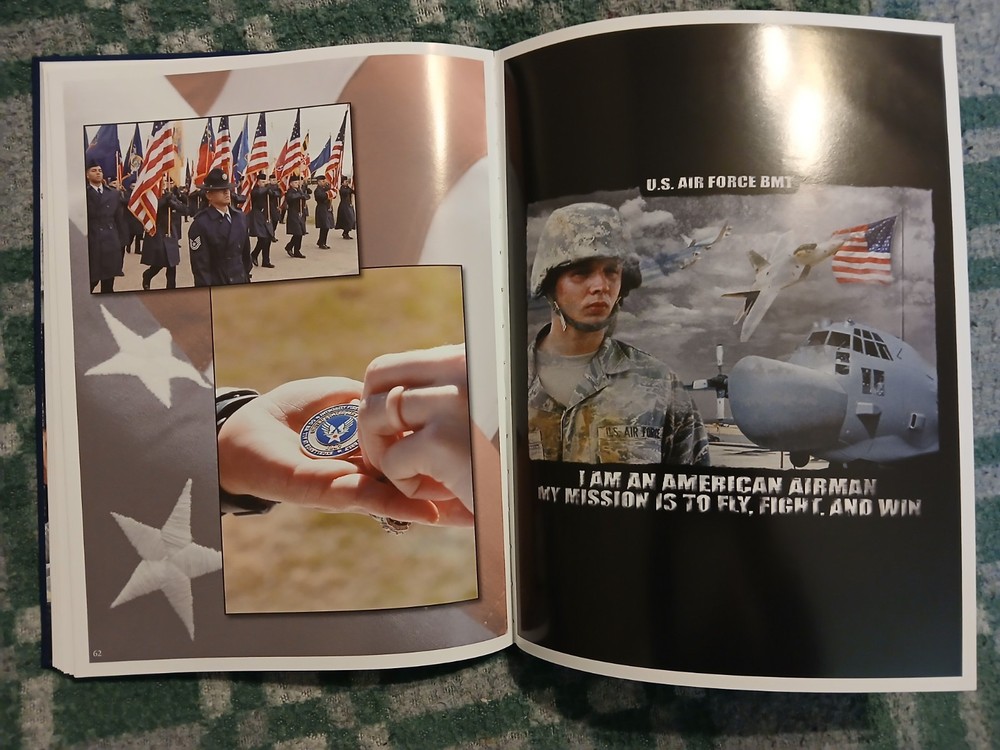 Lackland AFB Yearbook Basic Military Training 321st Training Squadron Flight 491