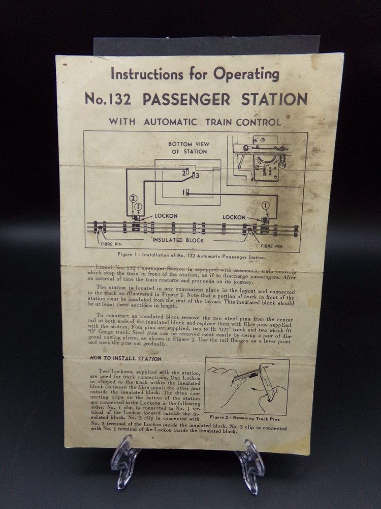 Assortment of Lionel Model Train Instruction Booklets