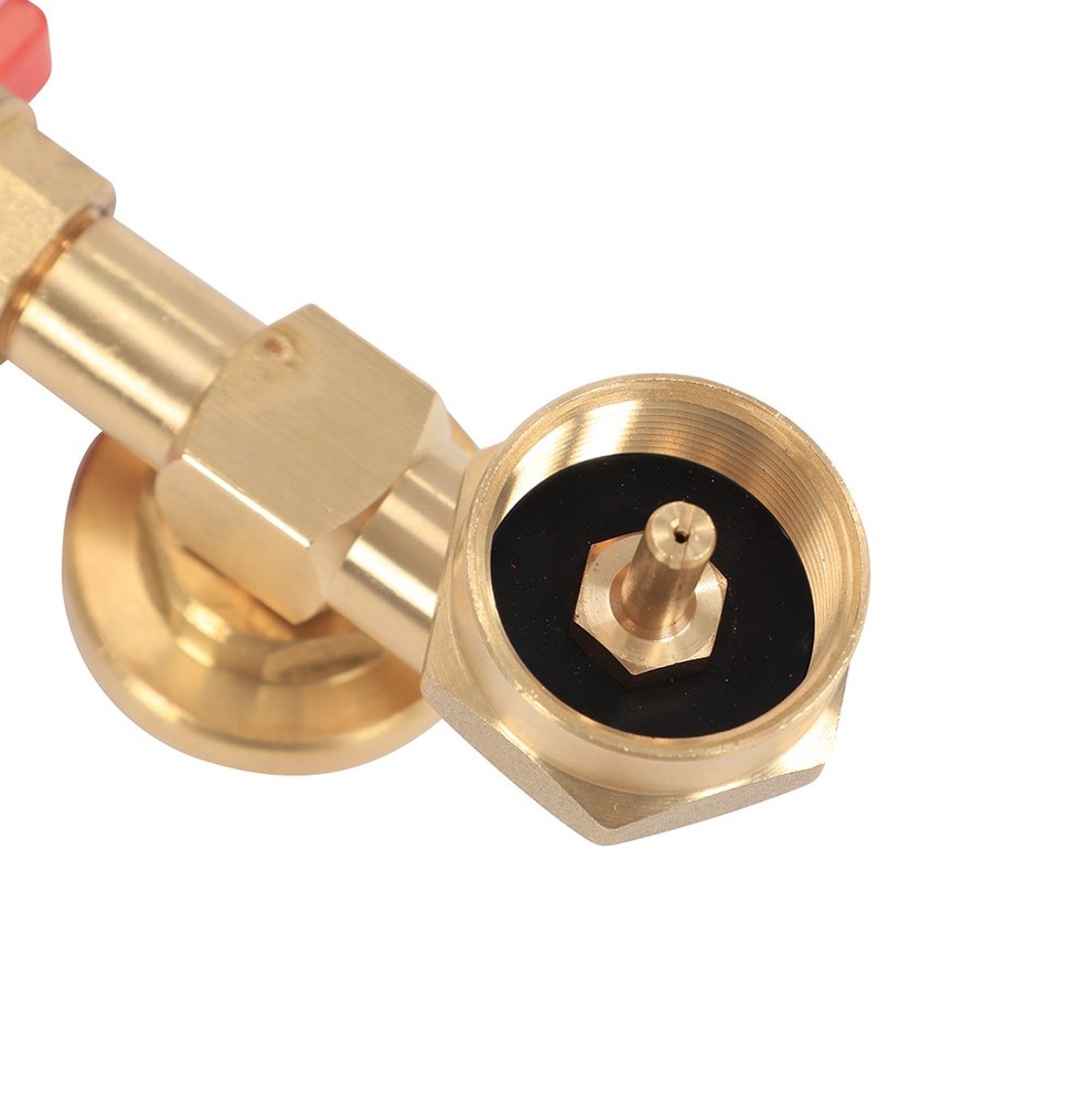 With Gauge & Control Valve Propane Refill Kit for Bottles