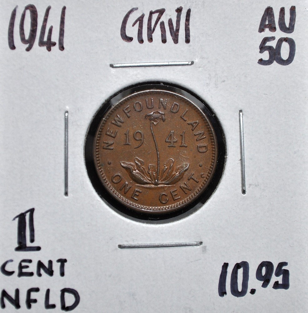 1941 Newfoundland One Cent