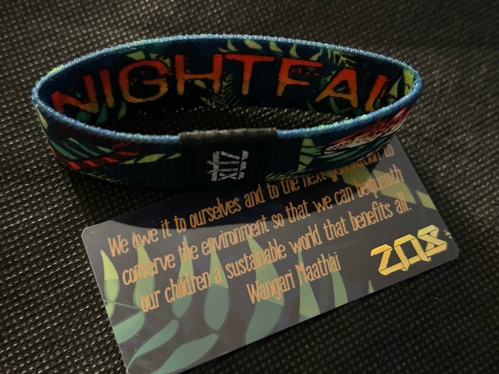 Nightfall Zox Strap Reversible Wristband NEW Medium