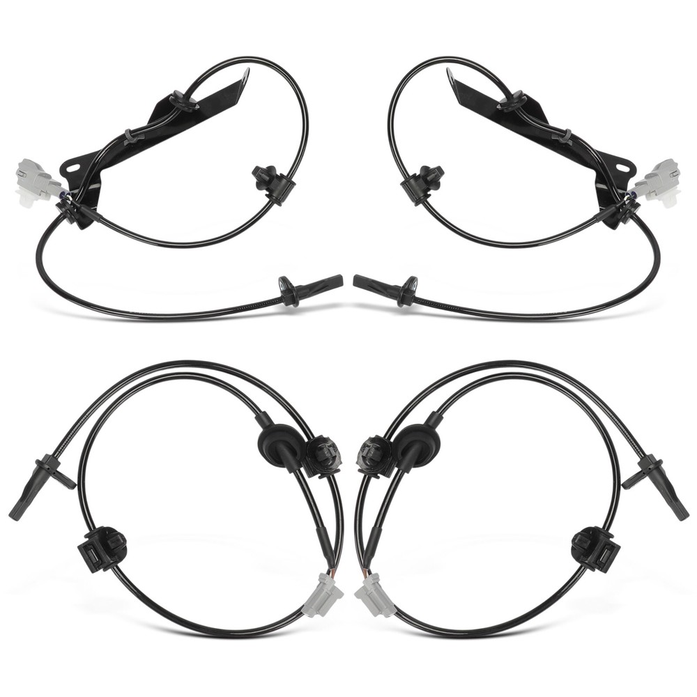 4xFront & Rear ABS Wheel Speed Sensor for Subaru Legacy 2010 2011 2012 2013 2014