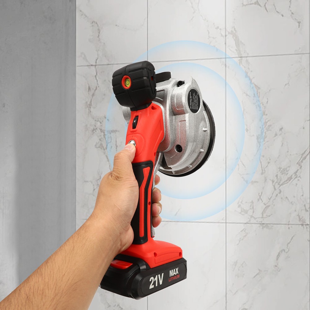 Tile Vibration Machine ?C Cordless 6-Speed Handheld Tiling Tool for Easy Use