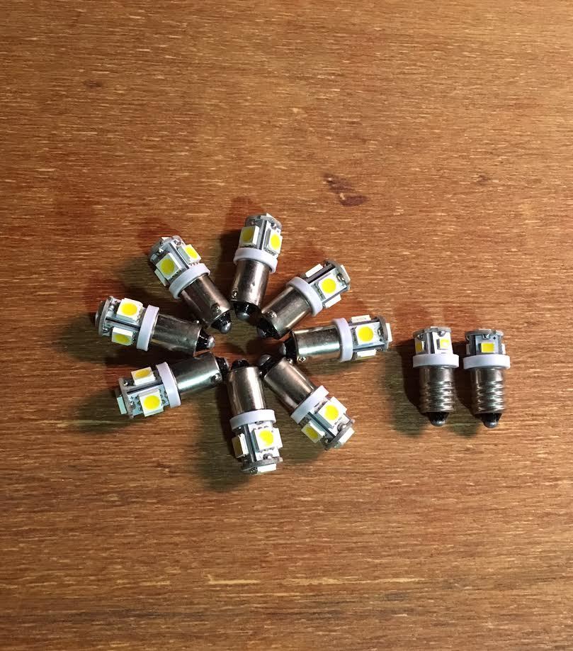 LED LAMP KIT RECEIVER 5000-5000A(WARM WHITE)FRONT PANEL DIAL STEREO METER Sansui