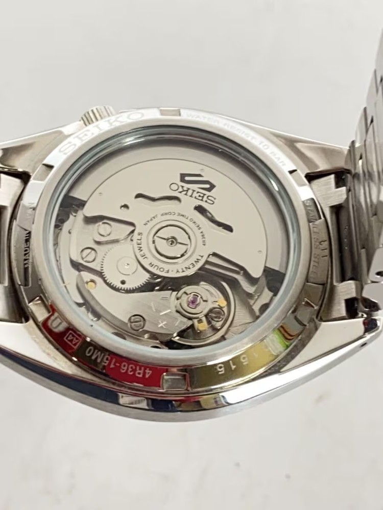SEIKO Automatic Watch Analog Stainless SLV SBSA257
