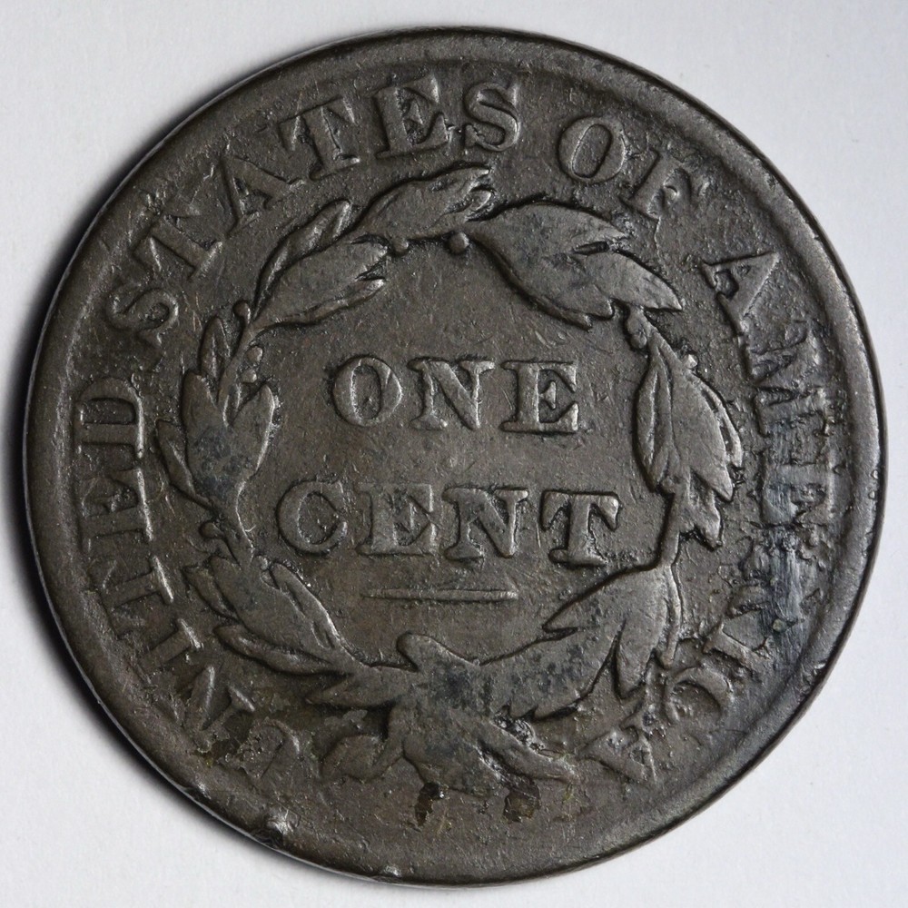 1832 Coronet Head Large Cent VF E111 WNE