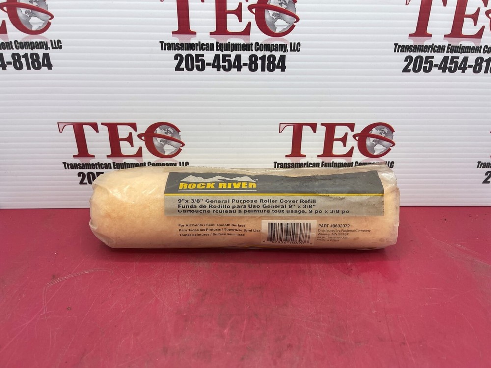 Rock River Tool - 0602072 - 9" x 3/8" General Purpose Polypropylene Core Roller