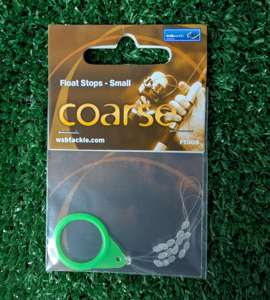 15 x Sliding Fishing Float Stops Clear Rubber Float Stops - Small/Medium/Large