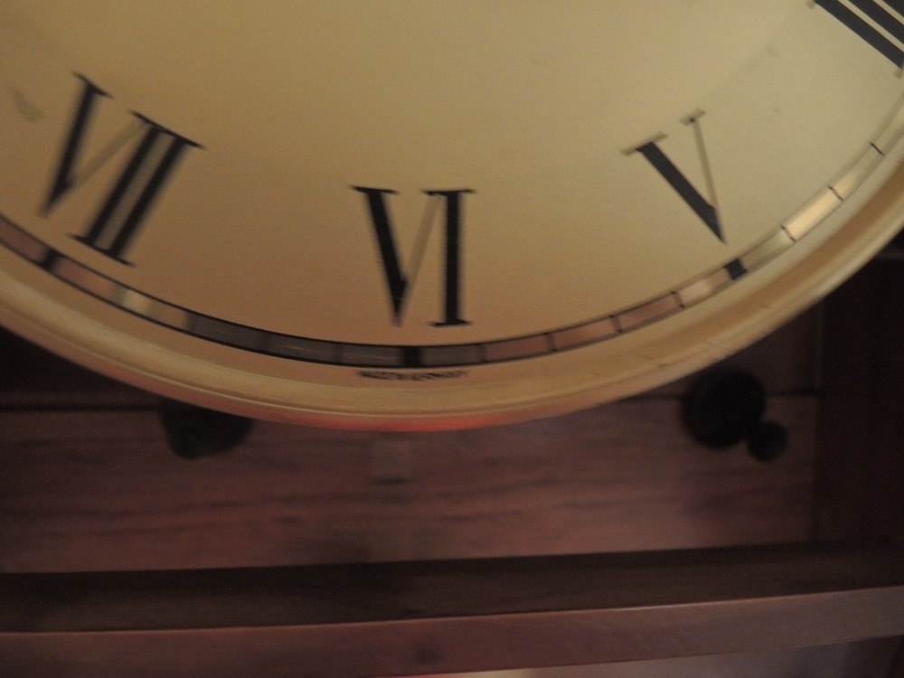 Antique Mauthe Wall Clock Runs And Stops