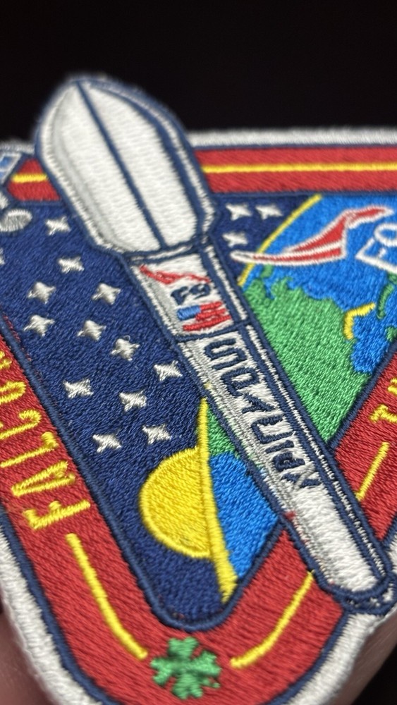FALCON 9 THALES SPACEX PATCH *RARE*