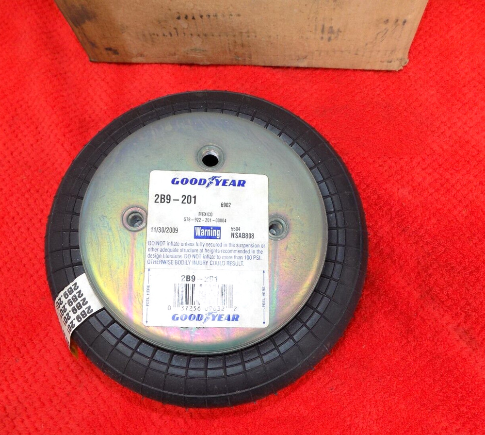 Goodyear 2B9-201 Double Convoluted Air Spring Bag