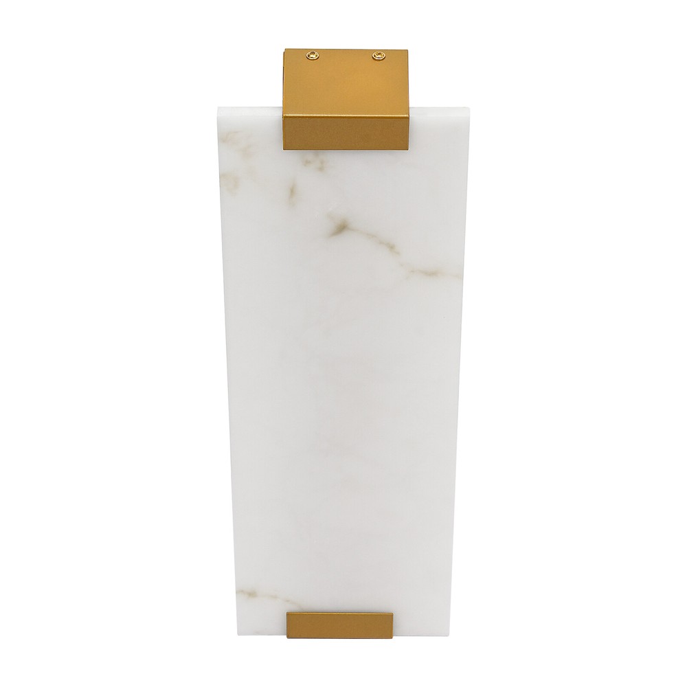 Rectangular G9 Light Wall Lamp Hand-Carved Alabaster Sconce Bedroom Kitchen US
