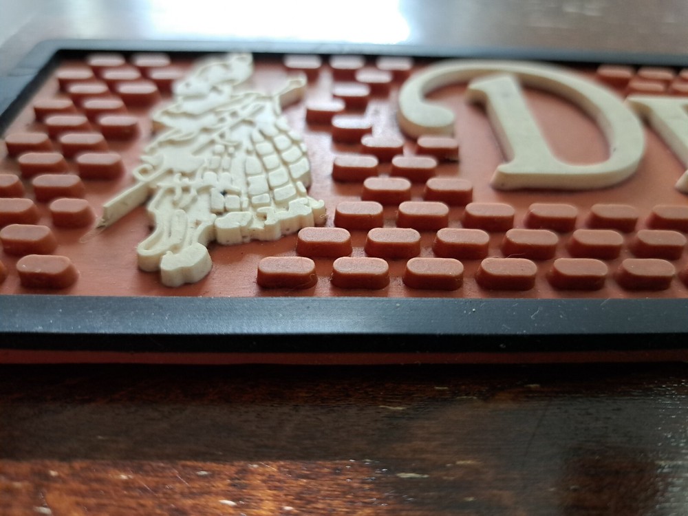 Vintage Dewar's White Label Bar Mat